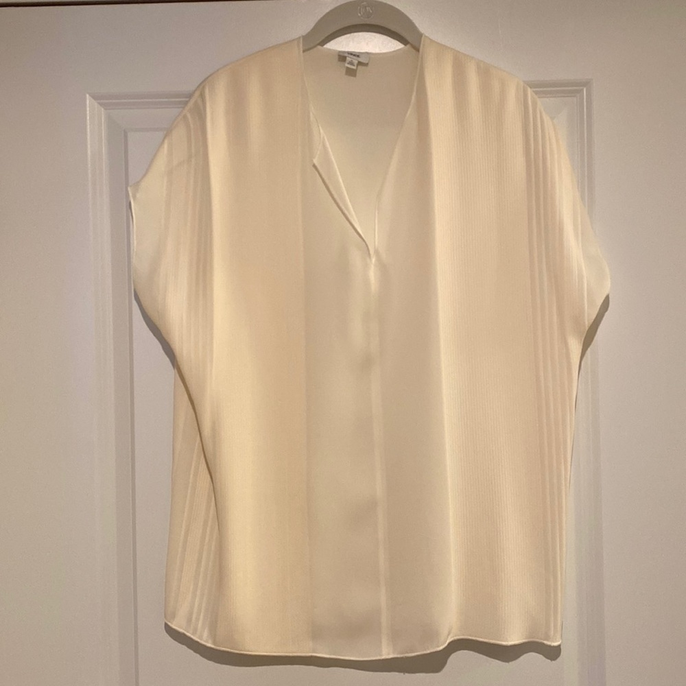 Vince Silk Sleeveless Top